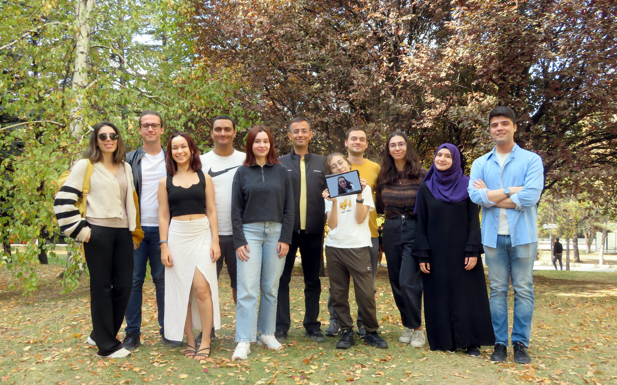 Alkan lab group photo, 2023