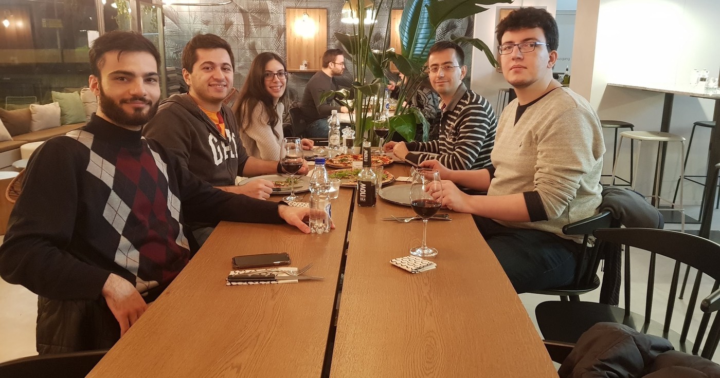 ETH Zürich visit — Cihad, Can F., Ezgi, Can A. & Fatih
