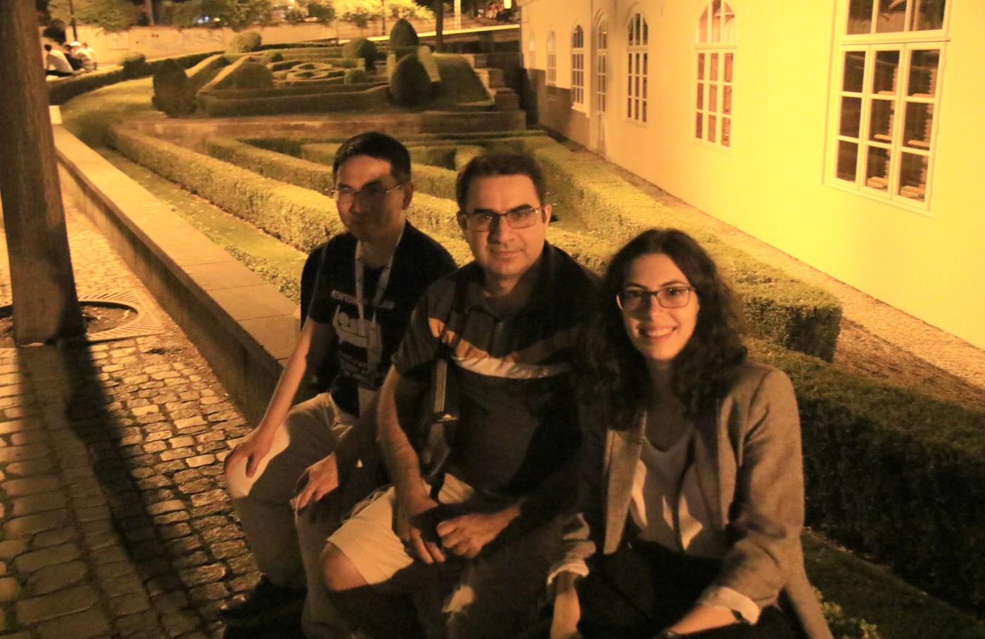 ISMB-ECCB 2017 in Prague — Yen-Yi, Faraz & Ezgi
