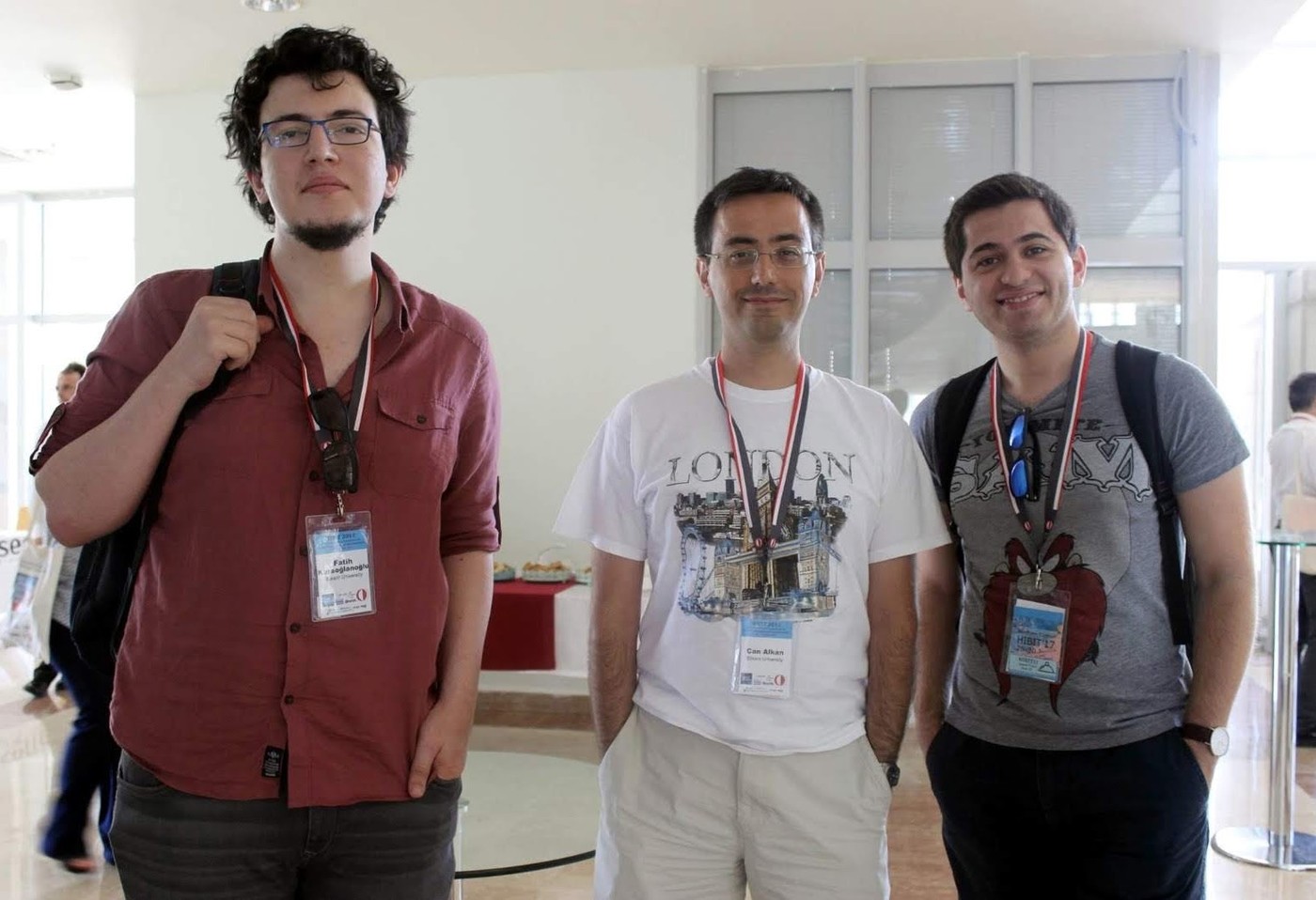 HIBIT 2017 in Cyprus — Fatih, Can A. & Can F.
