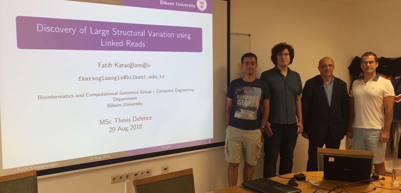 Fatih's M.Sc. defense — Can & Fatih
